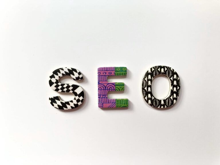 SEO in Colorful Alphabets